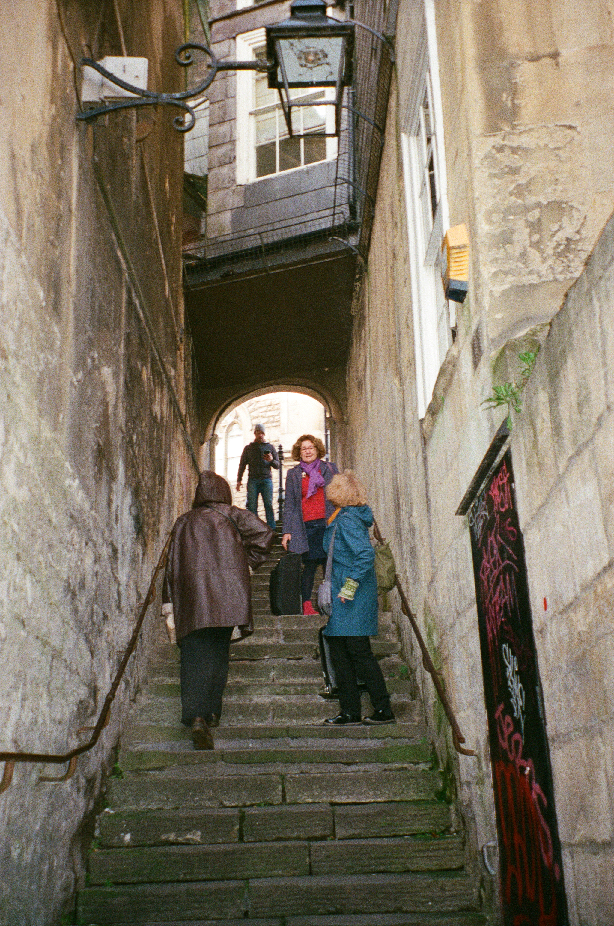 One caption for a 2×2 grid slide.